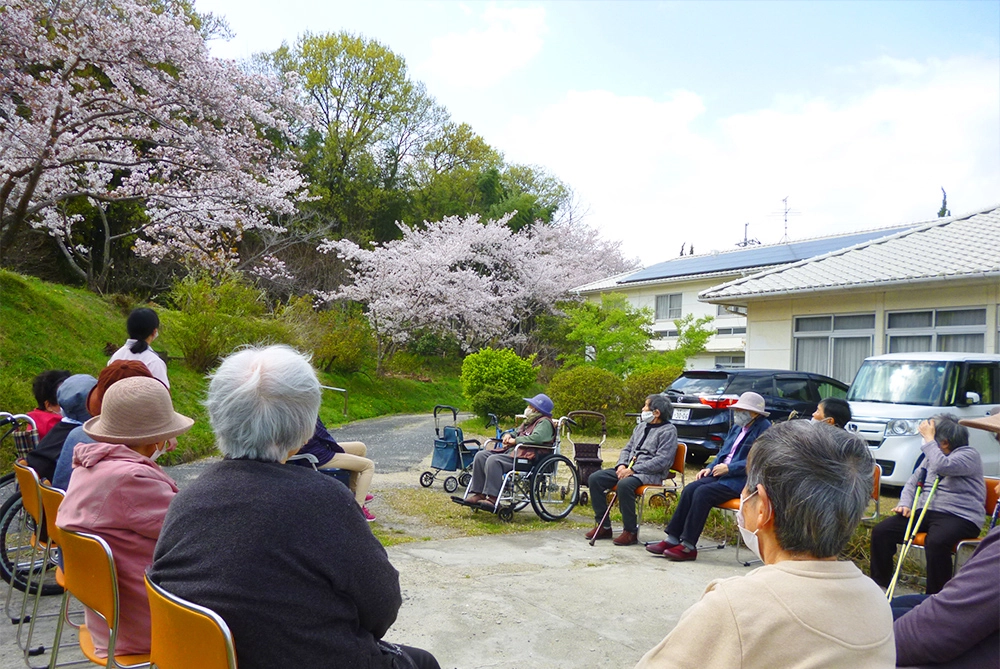 お花見